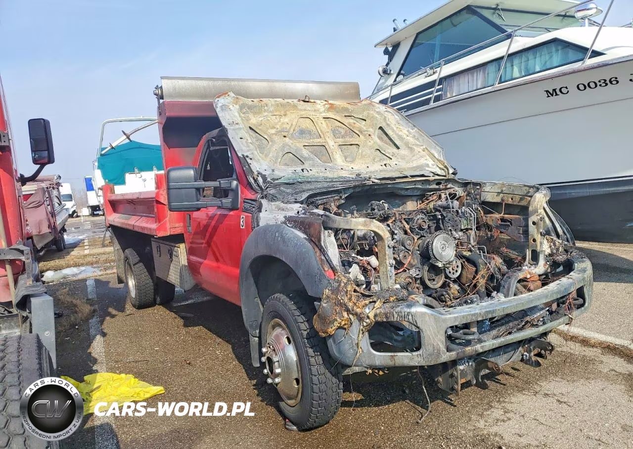 2015 Ford F550 Super Duty Dump Truck