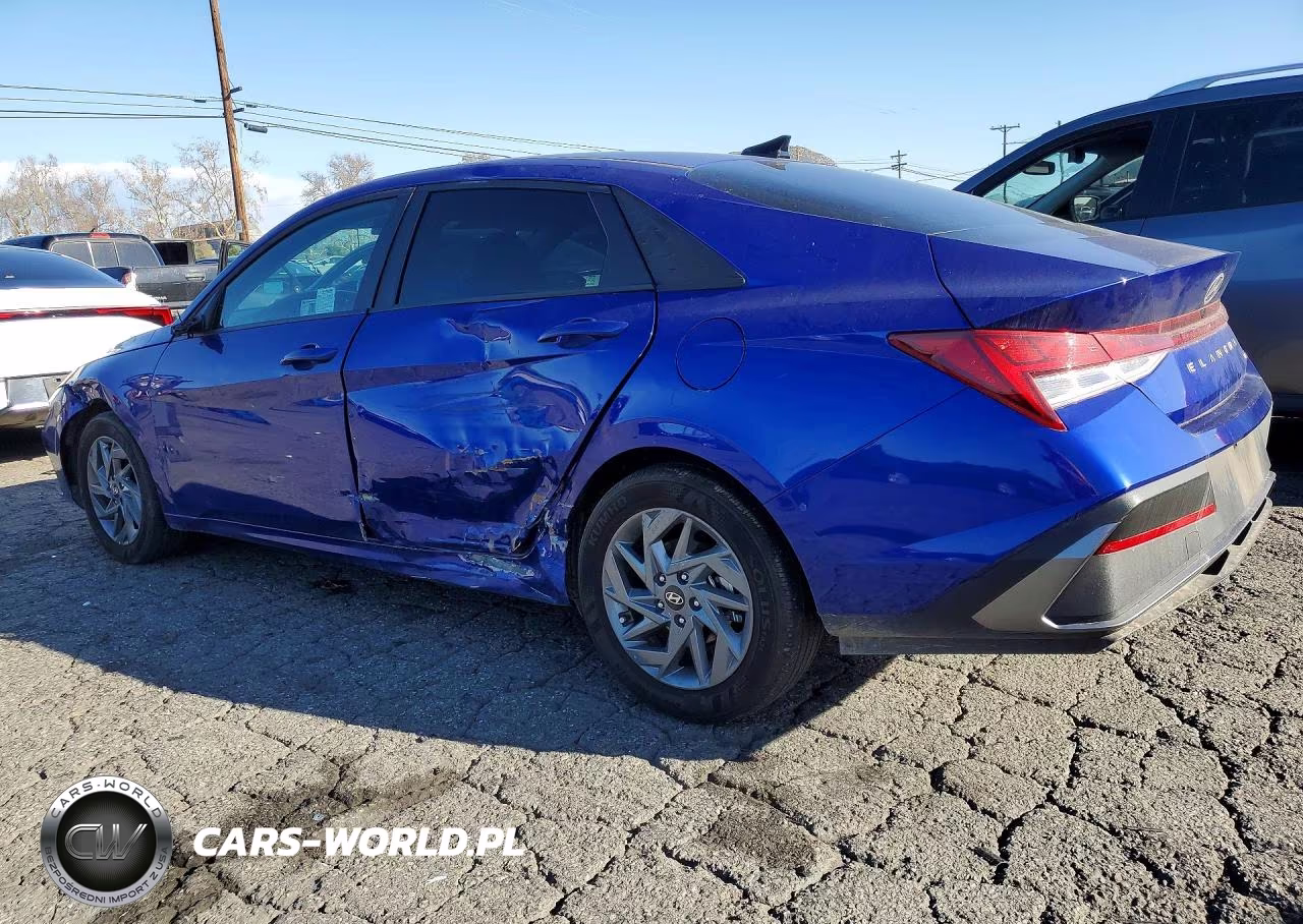 2025 Hyundai Elantra Blue VIN:KMHLM4DJXSU150376 - 2