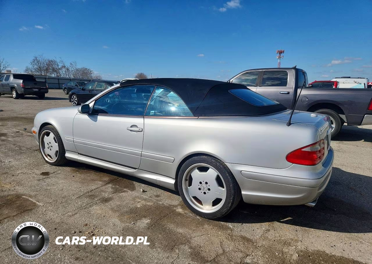 2002 Mercedes-Benz Clk 55 Amg VIN:WDBLK74G72T115976 - 2