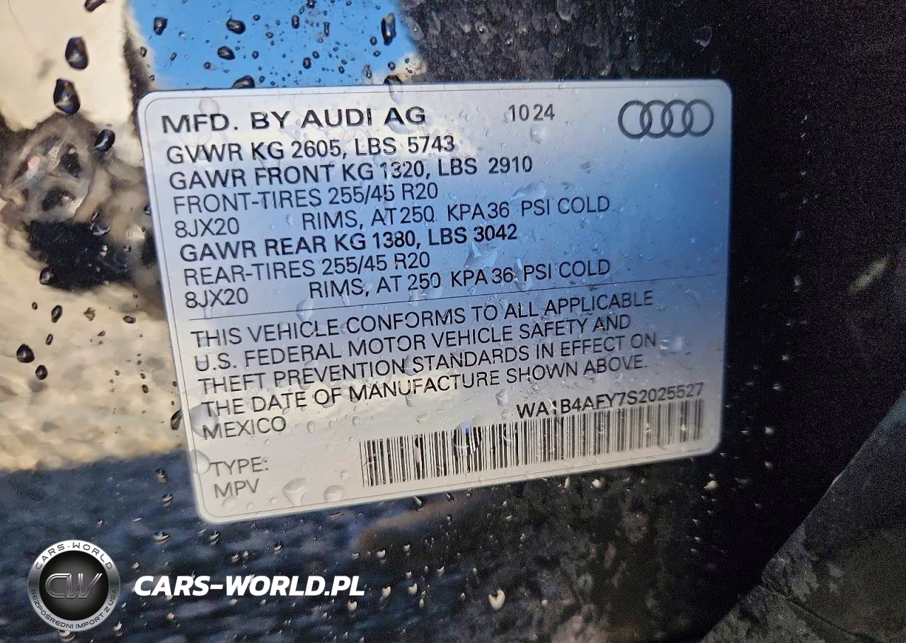 2025 Audi Sq5 Premium Plus VIN:WA1B4AFY7S2025527 - 13