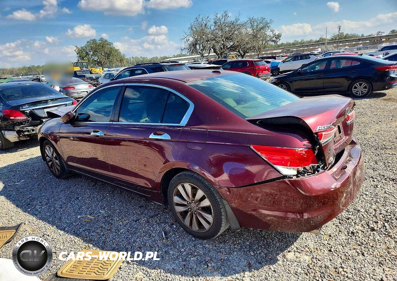 2012 Honda Accord Exl VIN:1HGCP3F87CA014033 - 2