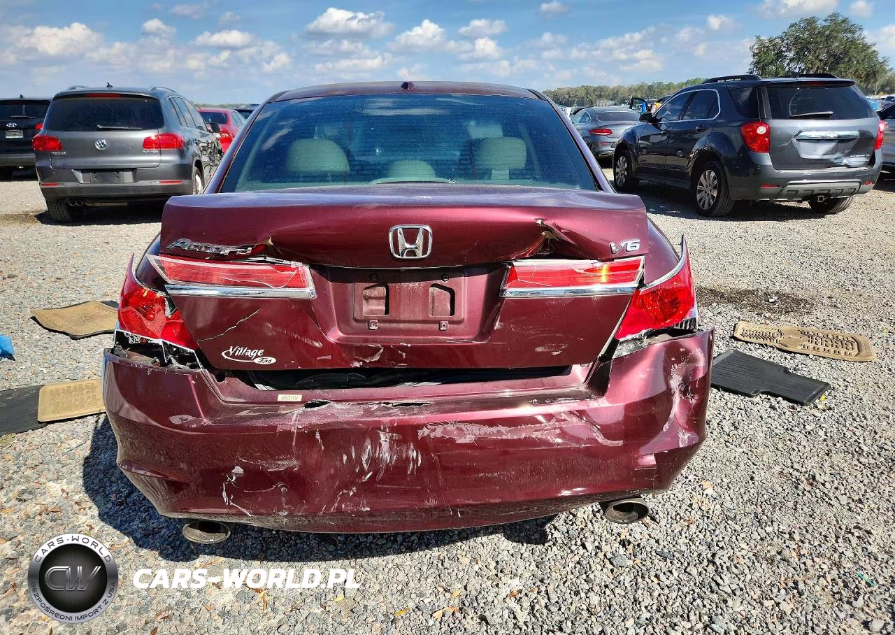 2012 Honda Accord Exl VIN:1HGCP3F87CA014033 - 6
