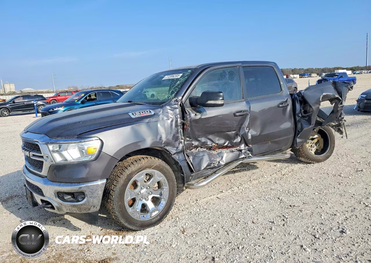 2022 Ram 1500 Big Horn-Lone Star VIN:1C6SRFFM7NN284255 - 1