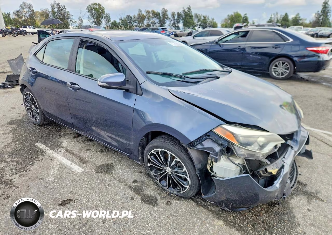2015 Toyota Corolla L VIN:5YFBURHE1FP191704 - 4
