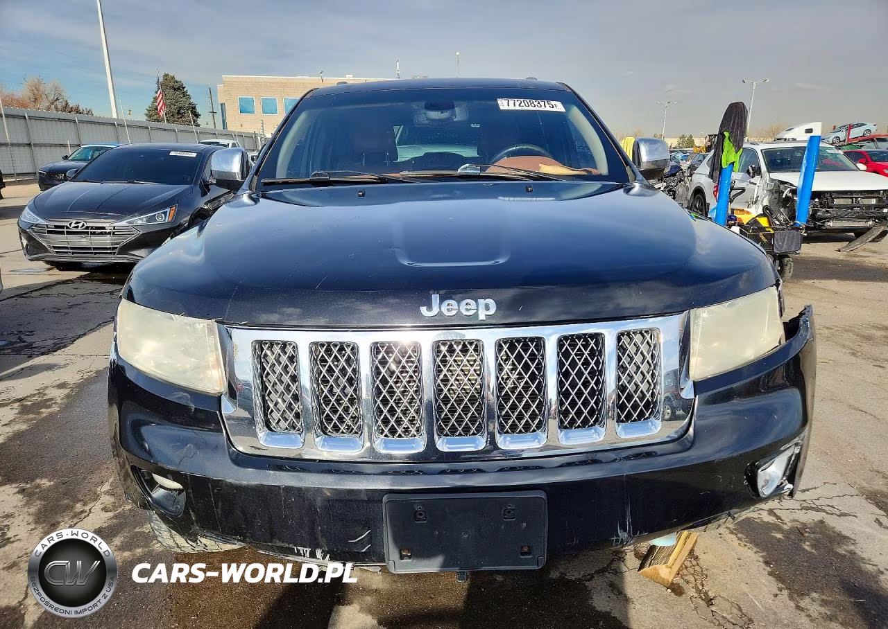 2012 Jeep Grand Cherokee Overland VIN:1C4RJFCG1CC169656 - 5