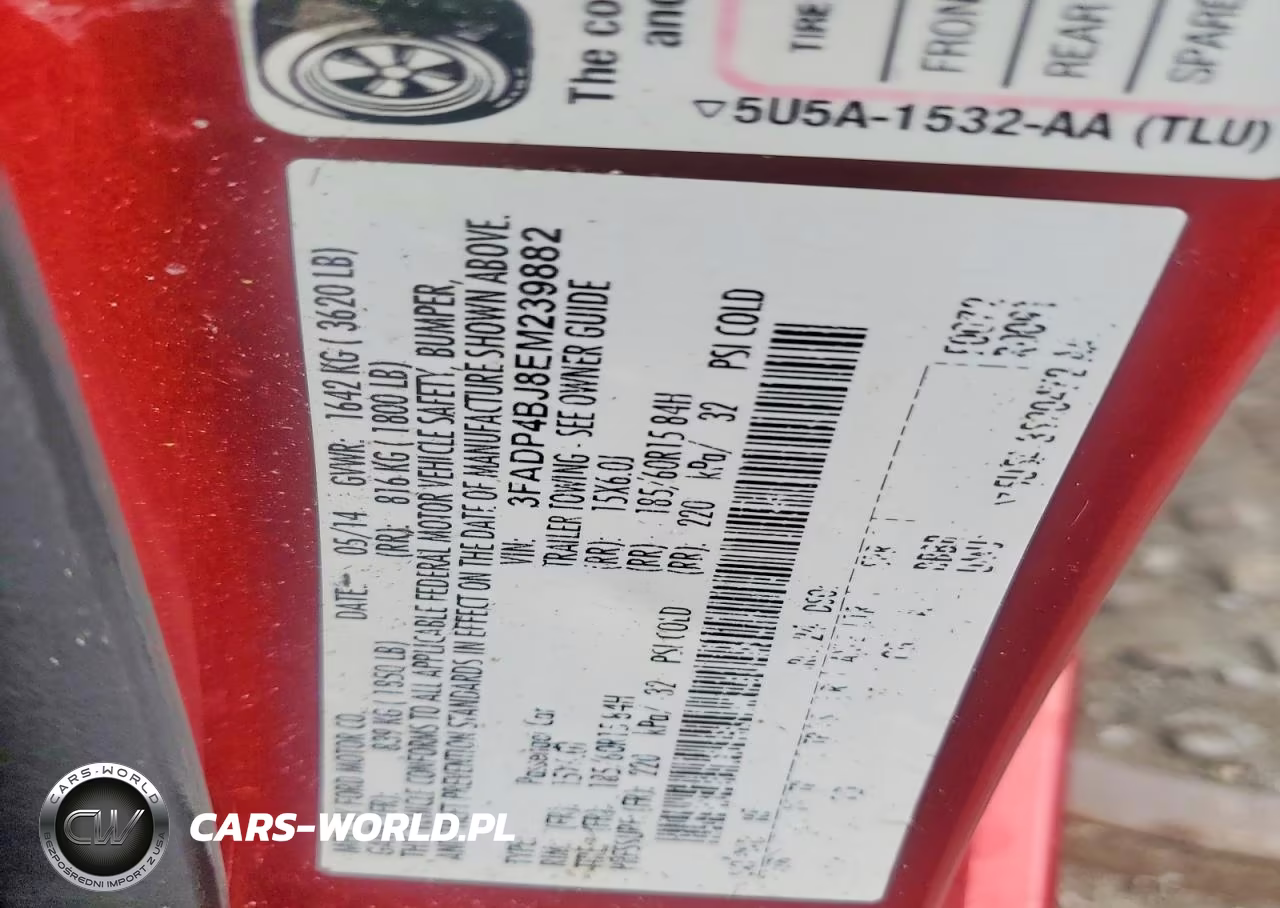 2014 Ford Fiesta Se VIN:3FADP4BJ8EM239882 - 12