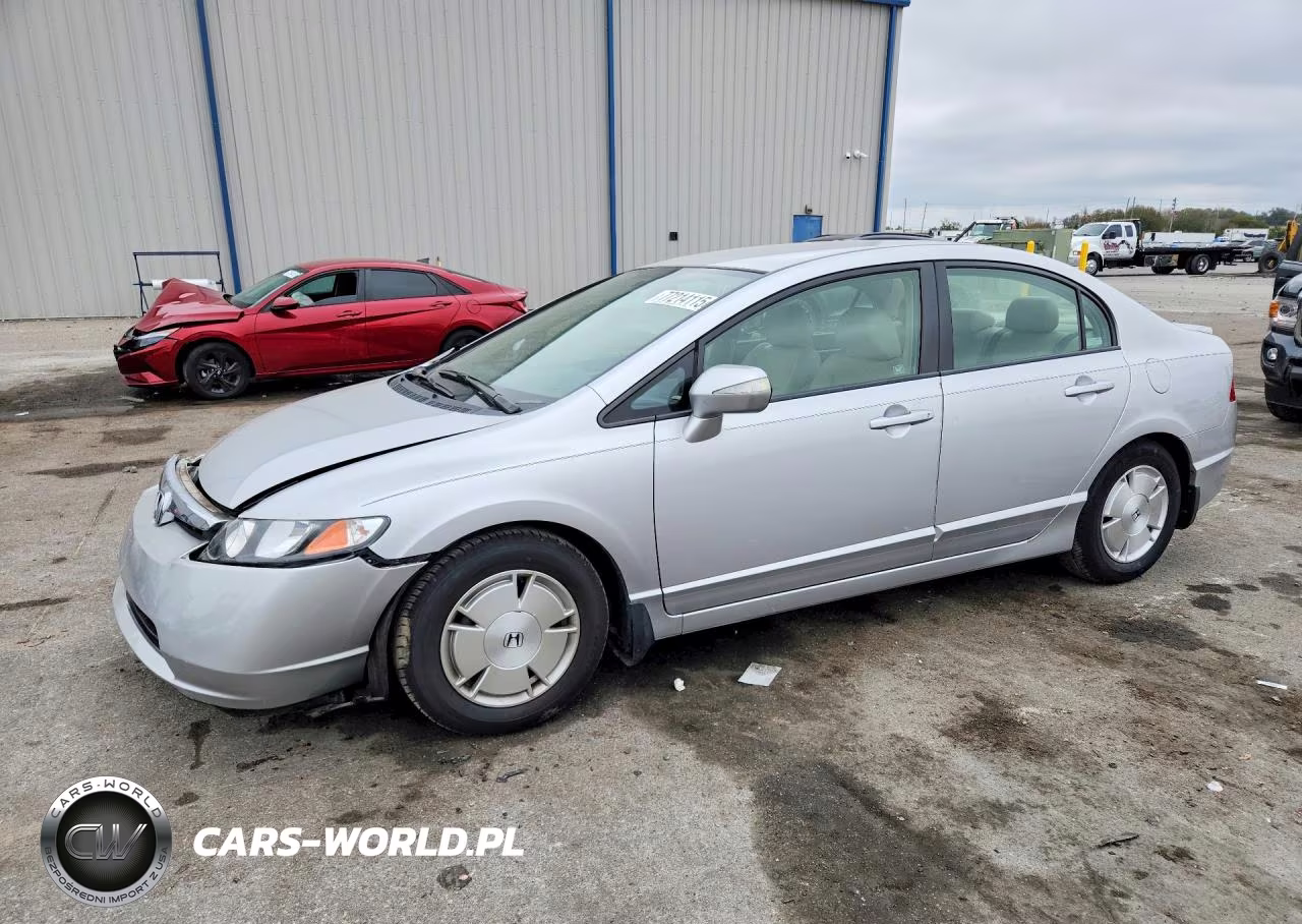 2008 Honda Civic Hybrid VIN:JHMFA36228S017768 - 1