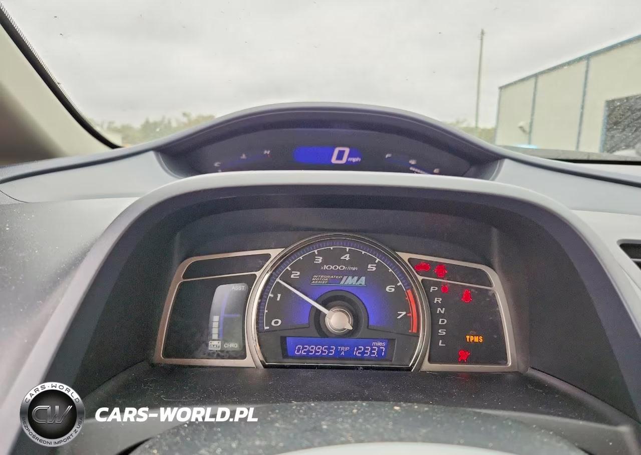 2008 Honda Civic Hybrid VIN:JHMFA36228S017768 - 9