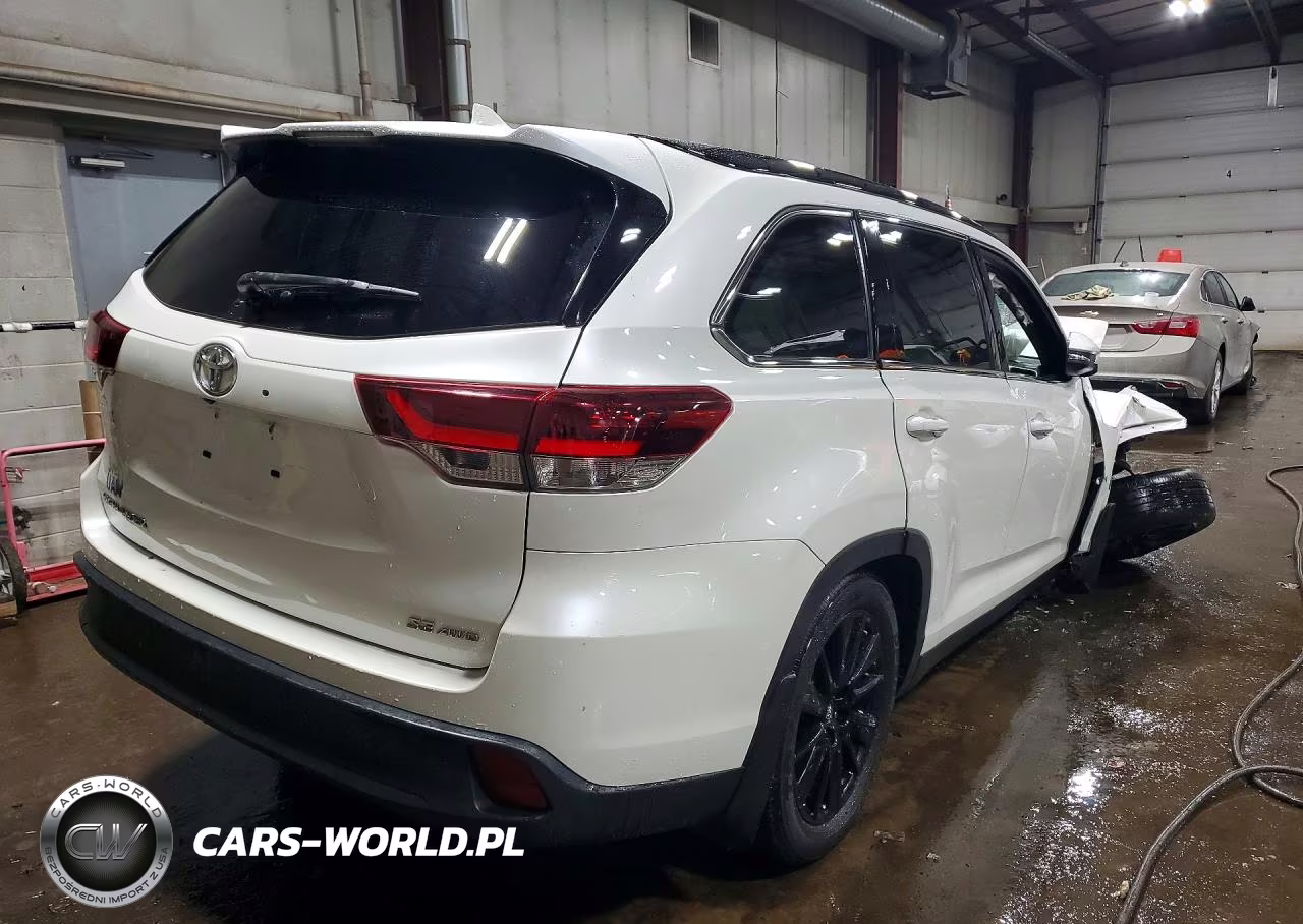 2019 Toyota Highlander Se VIN:5TDJZRFHXKS603663 - 3