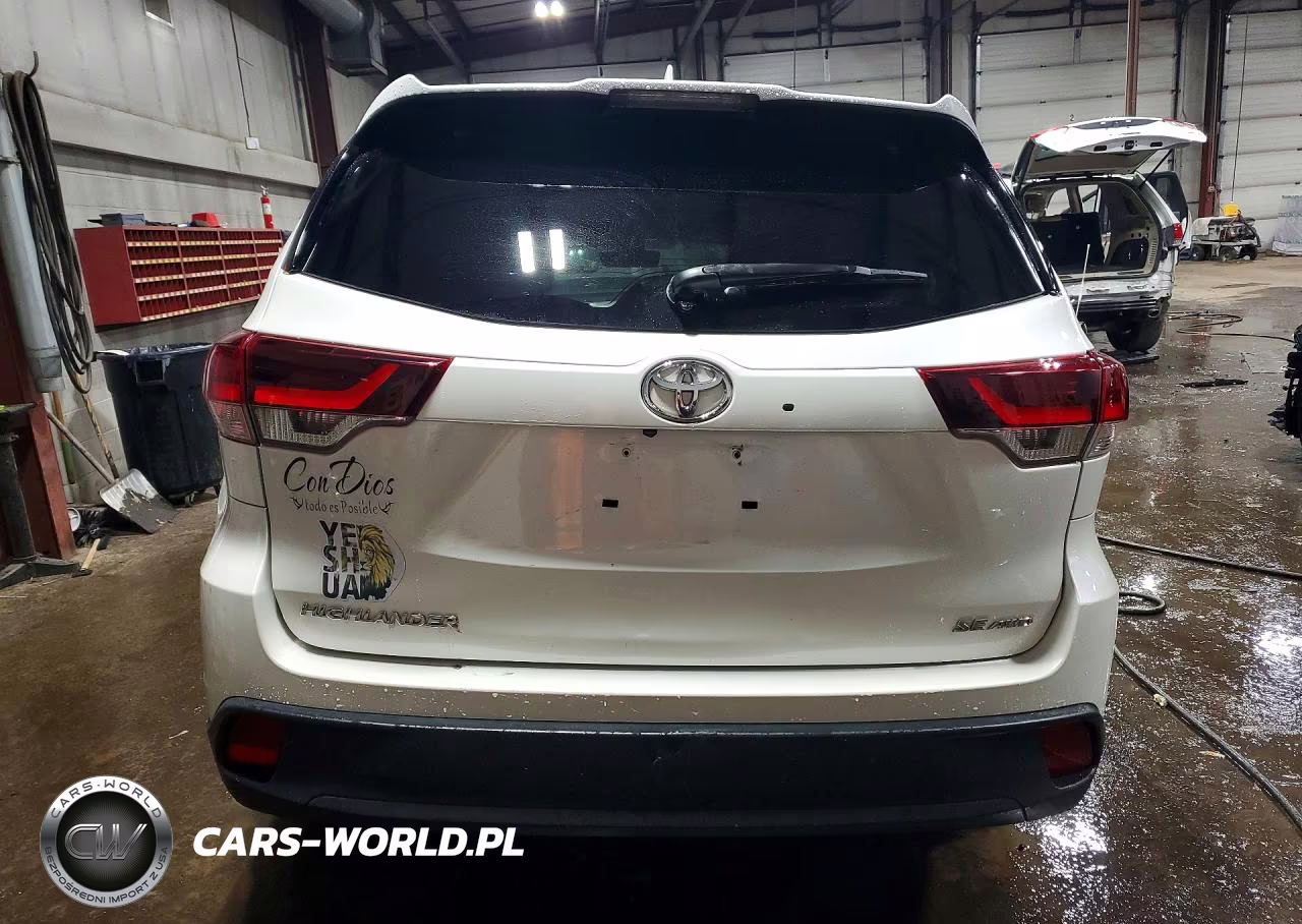 2019 Toyota Highlander Se VIN:5TDJZRFHXKS603663 - 6