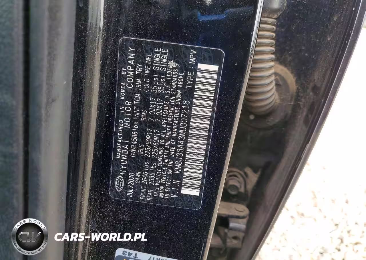 2021 Hyundai Tucson Value VIN:KM8J33A43MU307218 - 13