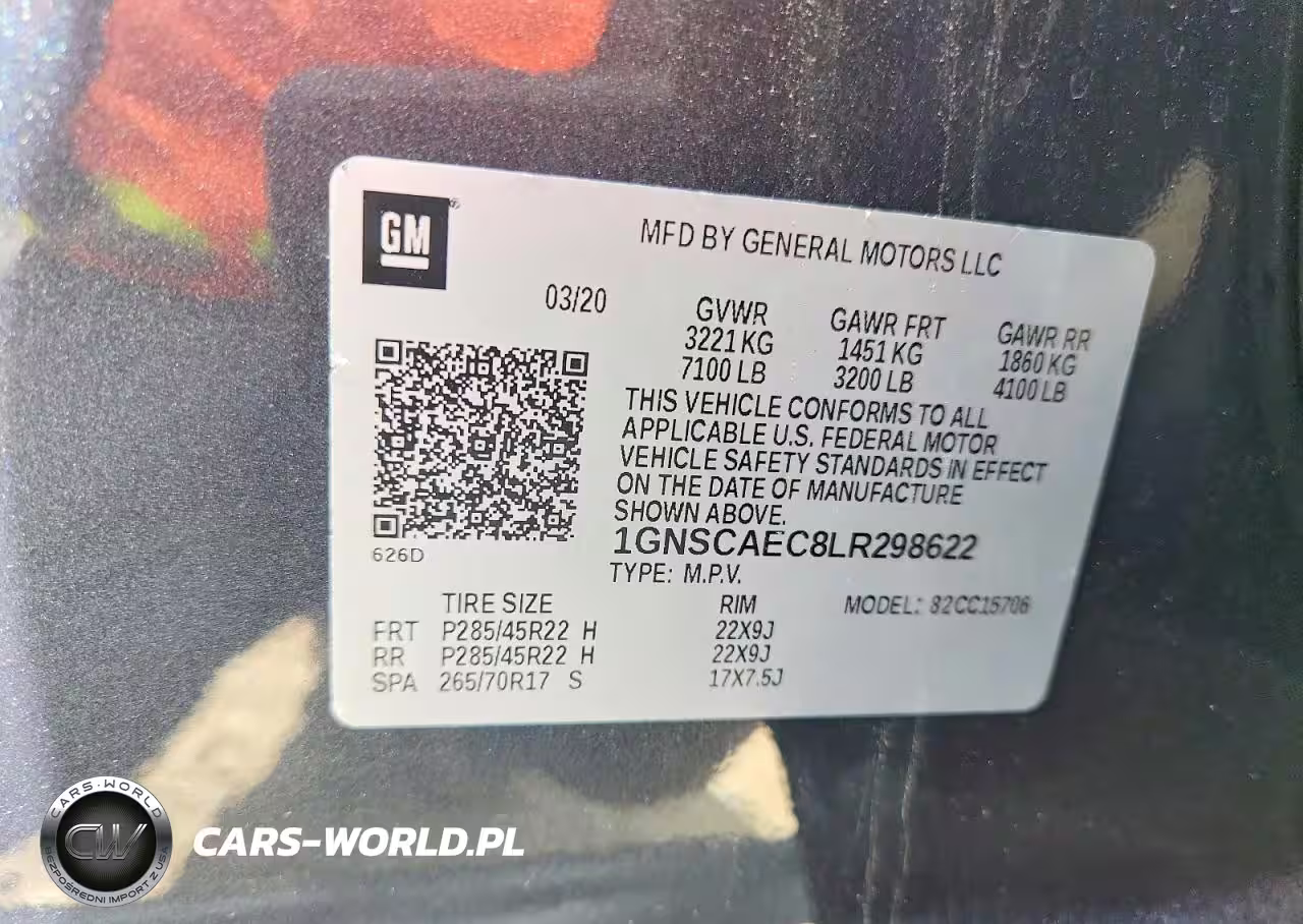 2020 Chevrolet Tahoe C1500 Ls VIN:1GNSCAEC8LR298622 - 14