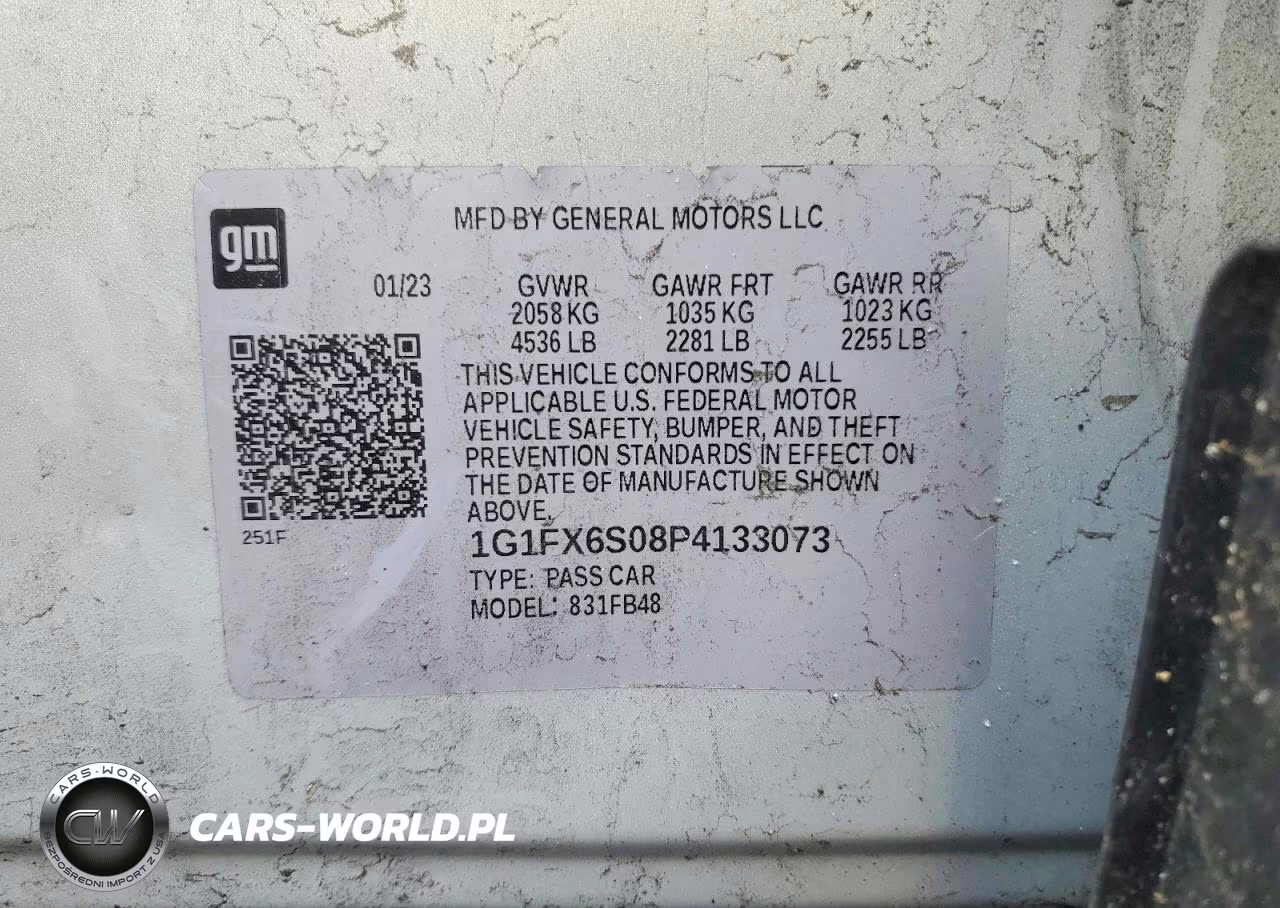 2023 Chevrolet Bolt Ev 2Lt VIN:1G1FX6S08P4133073 - 13