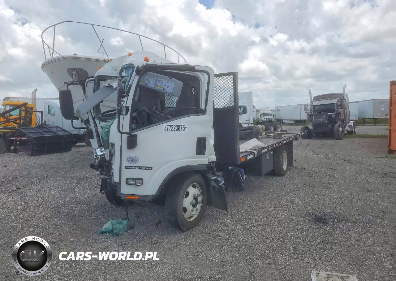 2023 Isuzu Npr Xd Flatbed Truck