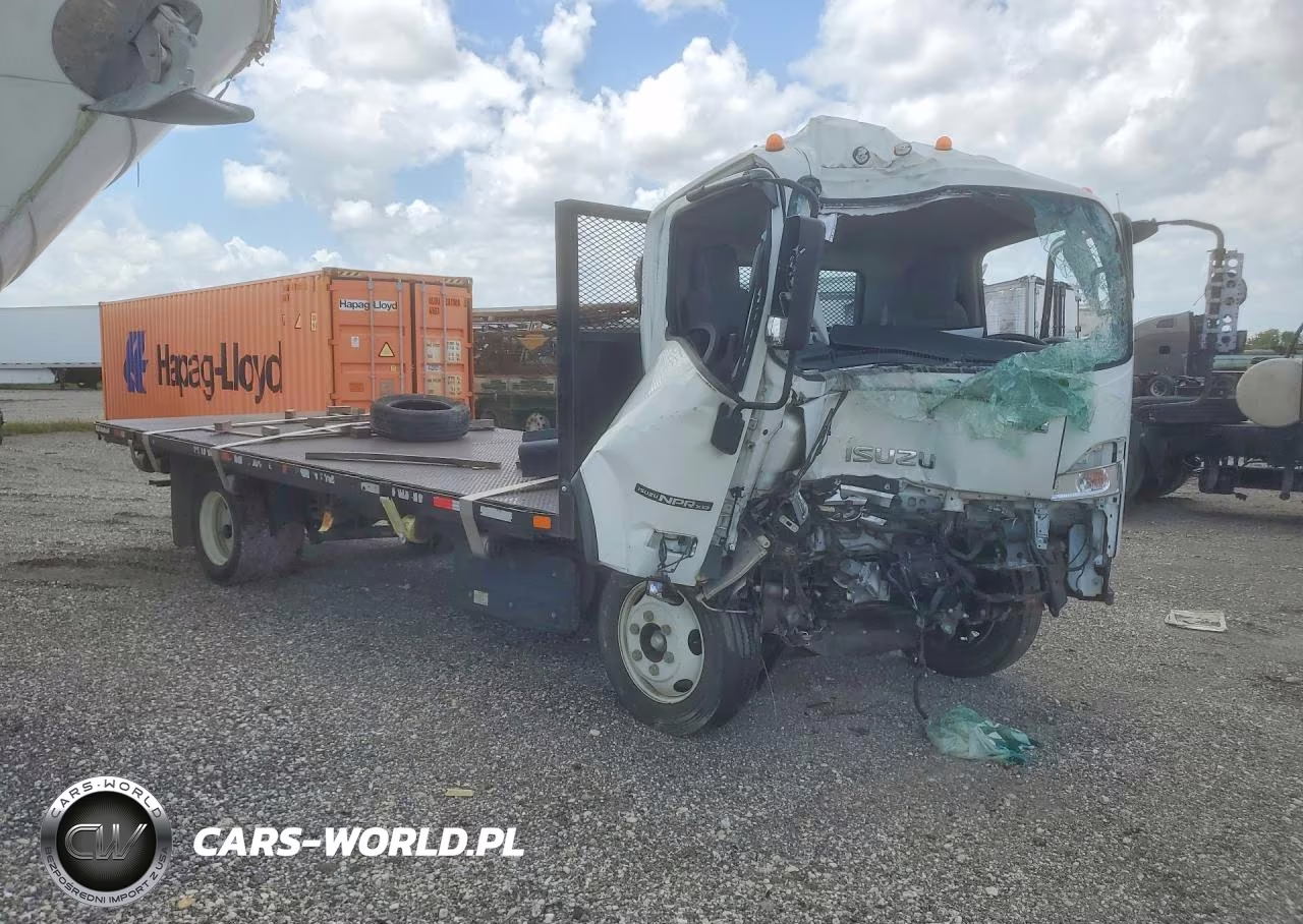 2023 Isuzu Npr Xd Flatbed Truck VIN:JALC4W165P7K00766 - 4