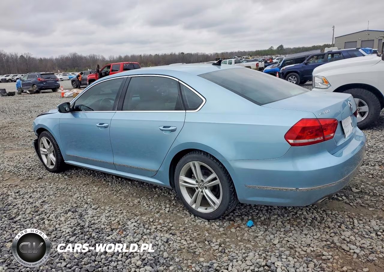 2013 Volkswagen Passat Sel VIN:1VWCN7A30DC107583 - 2