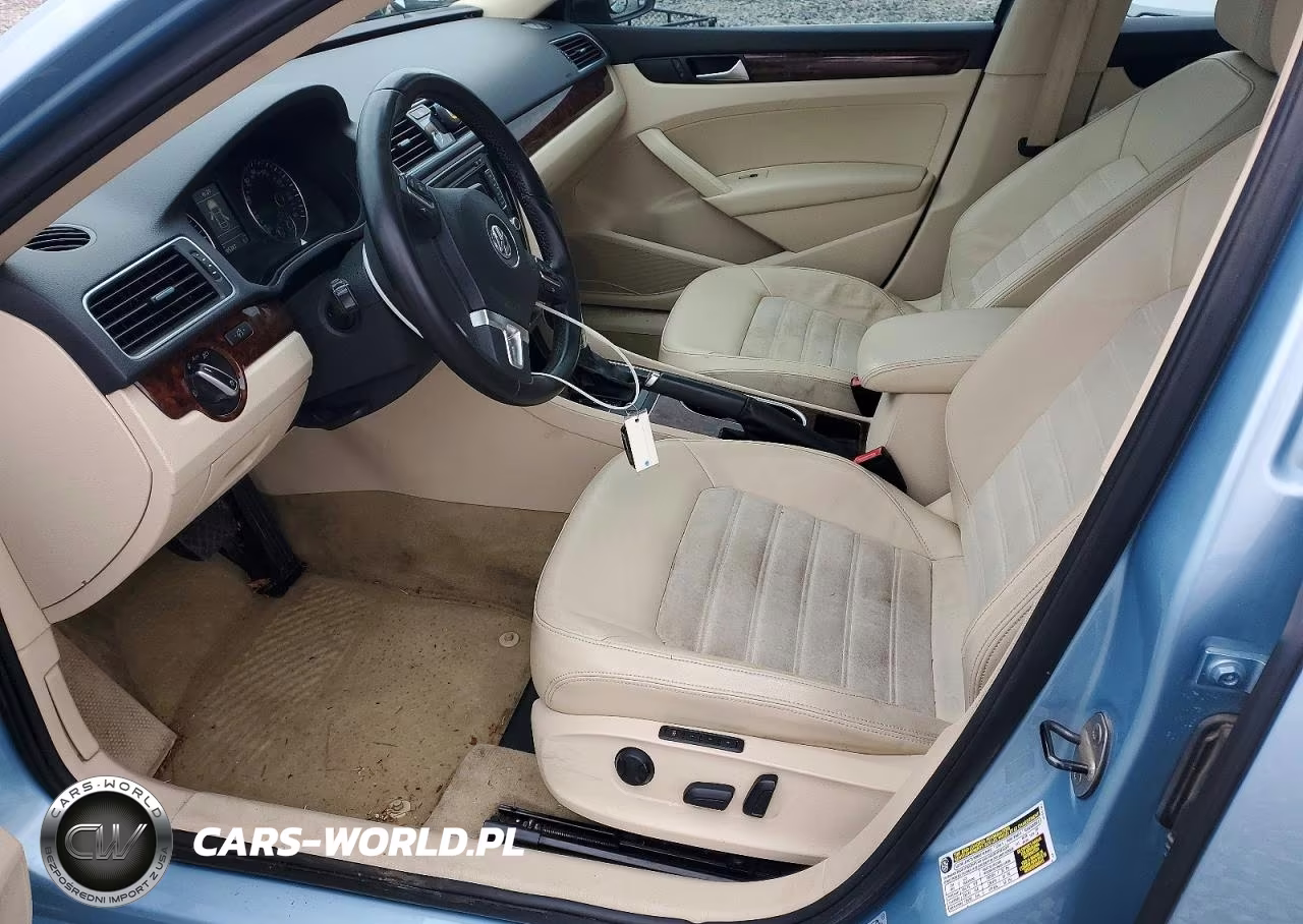2013 Volkswagen Passat Sel VIN:1VWCN7A30DC107583 - 7