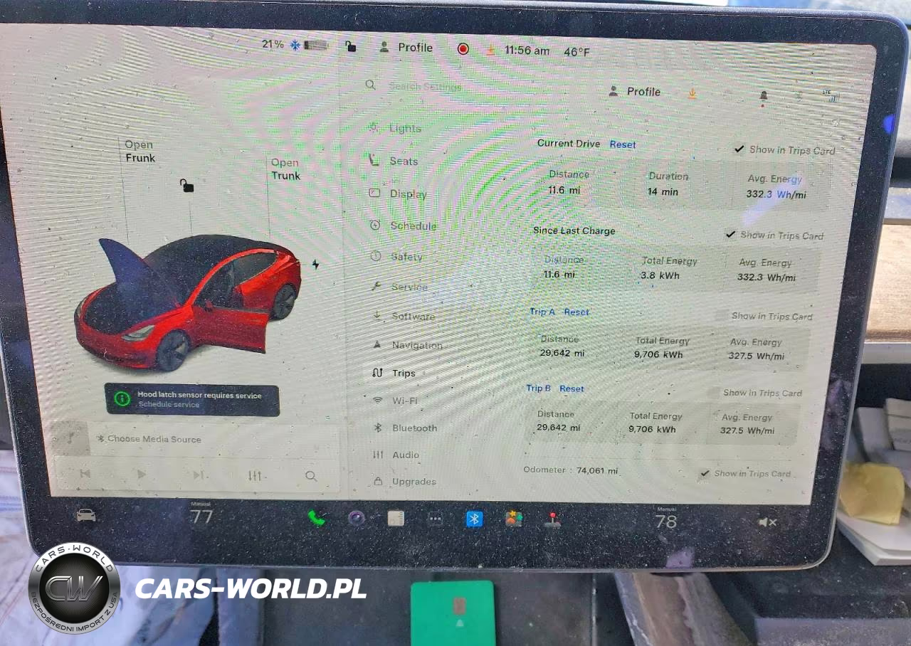 2021 Tesla Model 3 VIN:5YJ3E1EB8MF054958 - 9