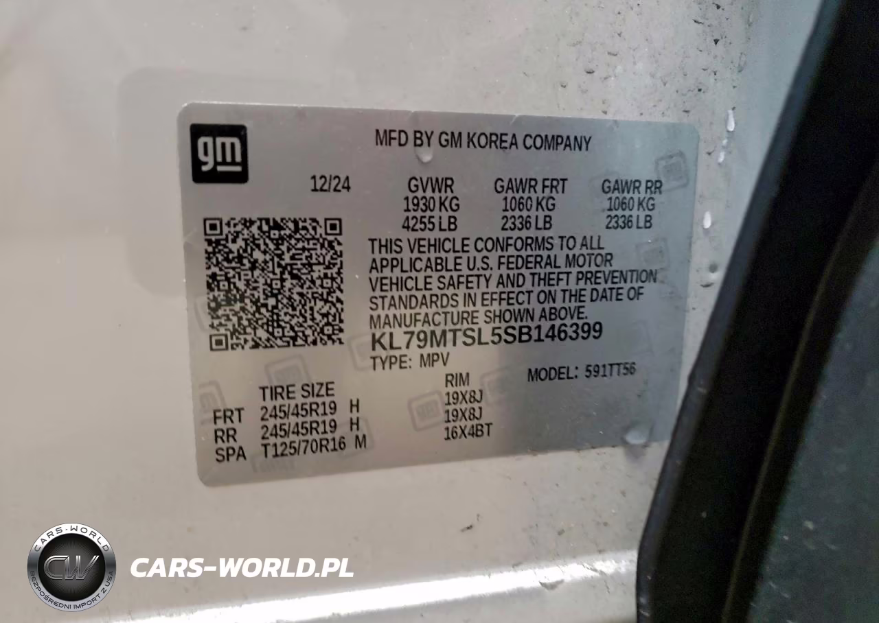 2025 Chevrolet Trailblazer Rs VIN:KL79MTSL5SB146399 - 12