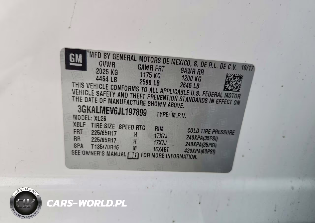 2018 GMC Terrain Sle VIN:3GKALMEV6JL197899 - 13