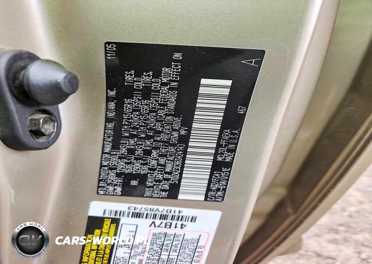 2006 Toyota Sienna Le 7 Passenger VIN:5TDZA23C96S424143 - 13
