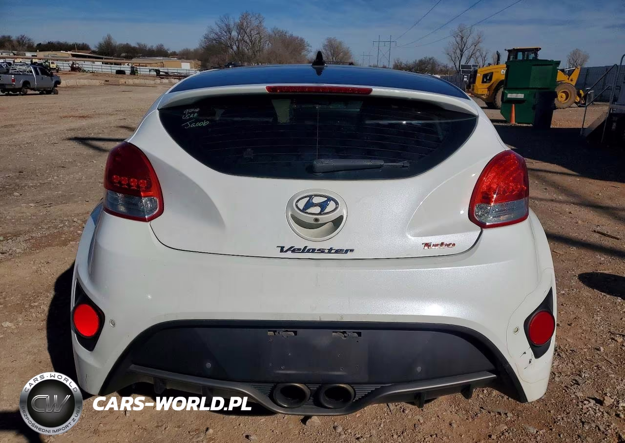 2016 Hyundai Veloster Turbo VIN:KMHTC6AE2GU272291 - 6