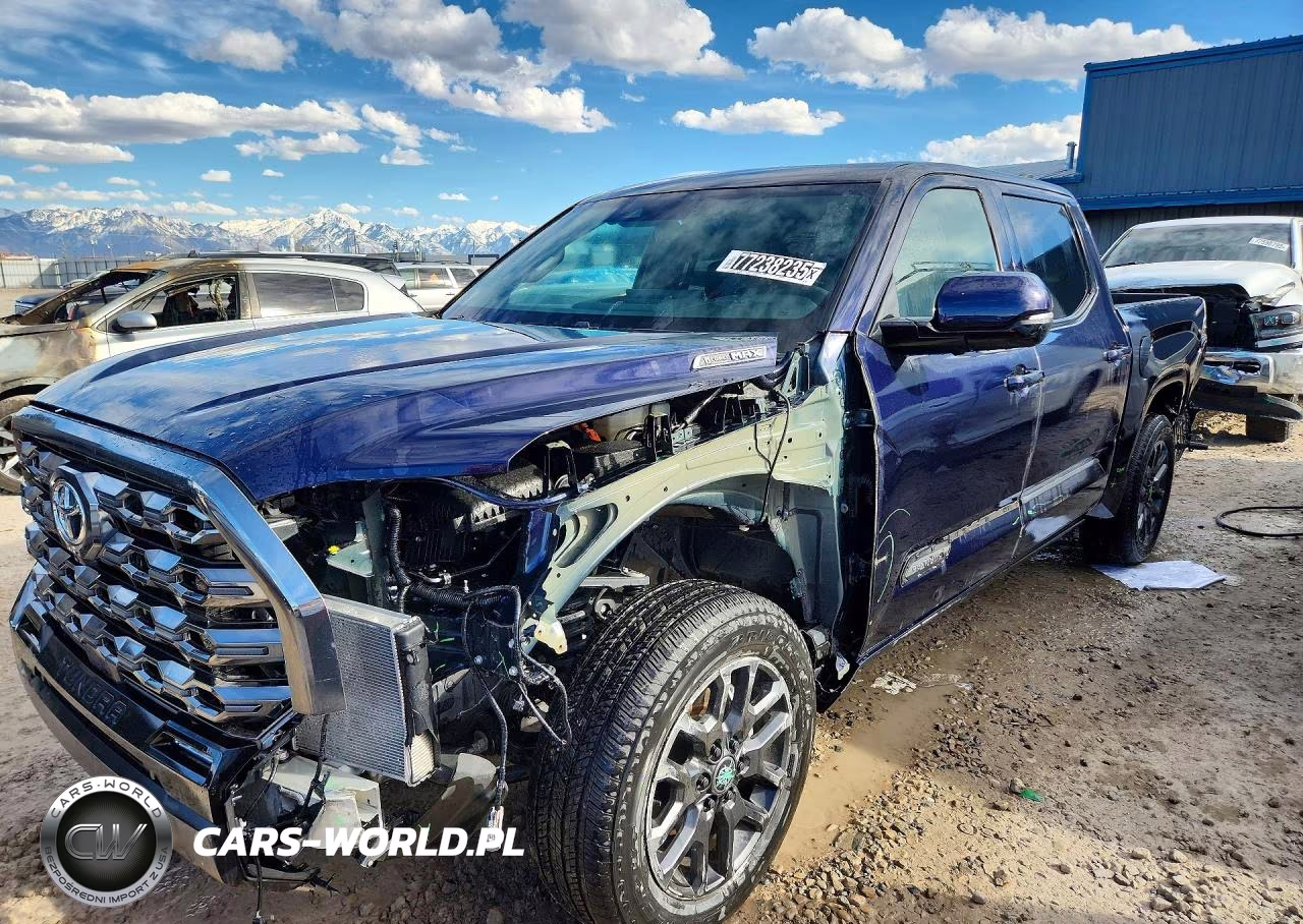 2025 Toyota Tundra Platinum Hv VIN:5TFNC5DB6SX107702 - 1
