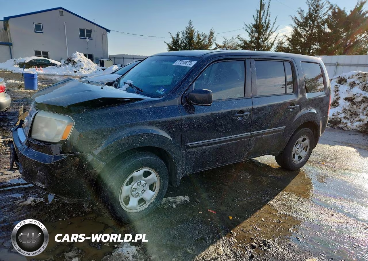 2011 Honda Pilot Lx VIN:5FNYF4H28BB106067 - 1