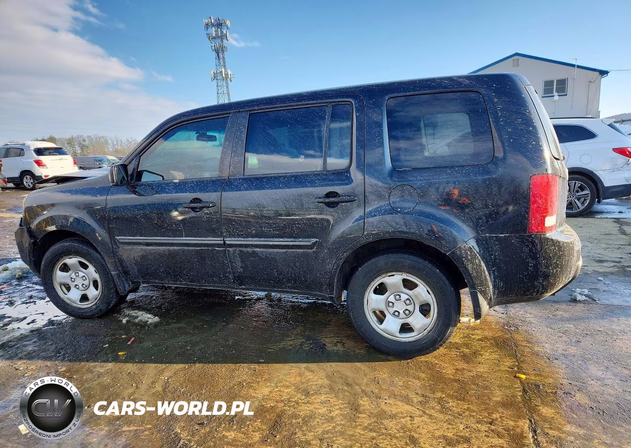 2011 Honda Pilot Lx VIN:5FNYF4H28BB106067 - 2
