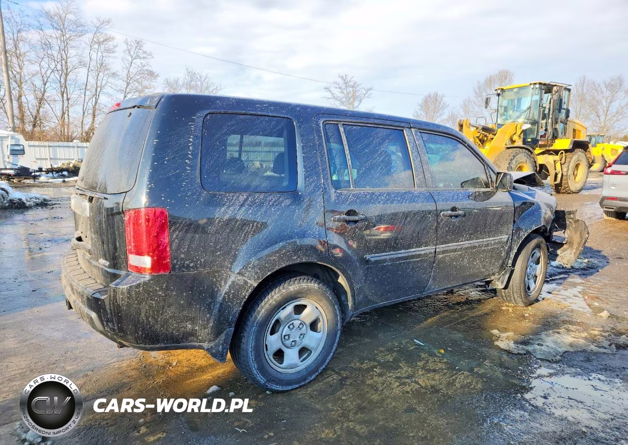 2011 Honda Pilot Lx VIN:5FNYF4H28BB106067 - 3