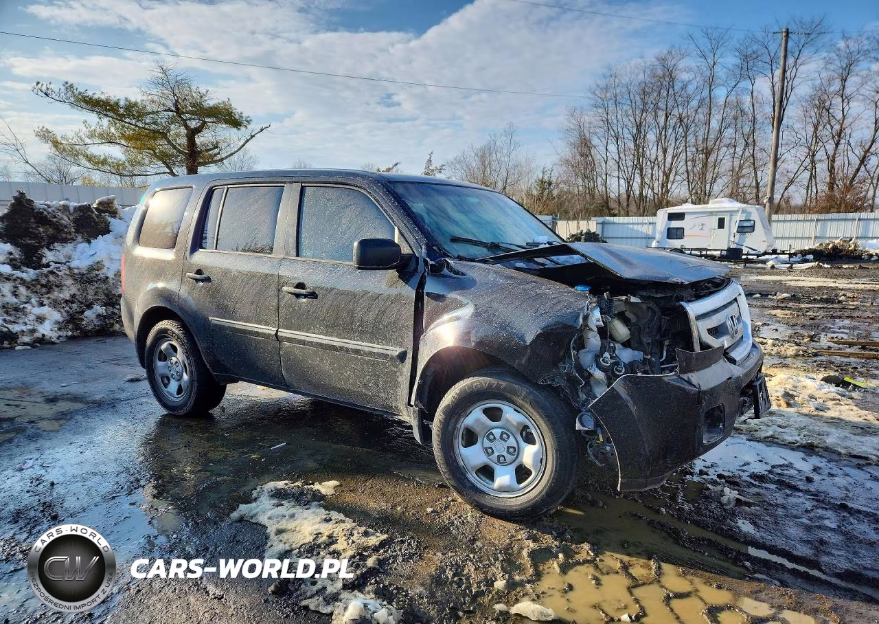 2011 Honda Pilot Lx VIN:5FNYF4H28BB106067 - 4