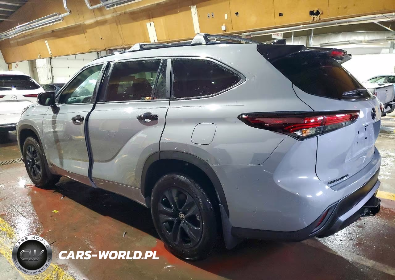 2024 Toyota Highlander Hybrid Xle Nightshade VIN:5TDKBRCH6RS645402 - 2