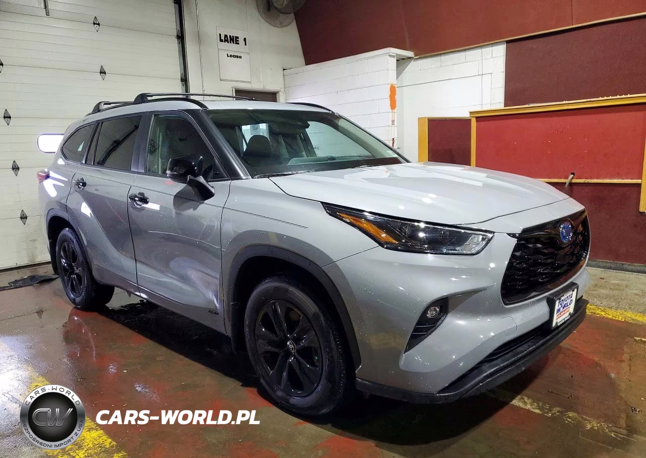 2024 Toyota Highlander Hybrid Xle Nightshade VIN:5TDKBRCH6RS645402 - 4