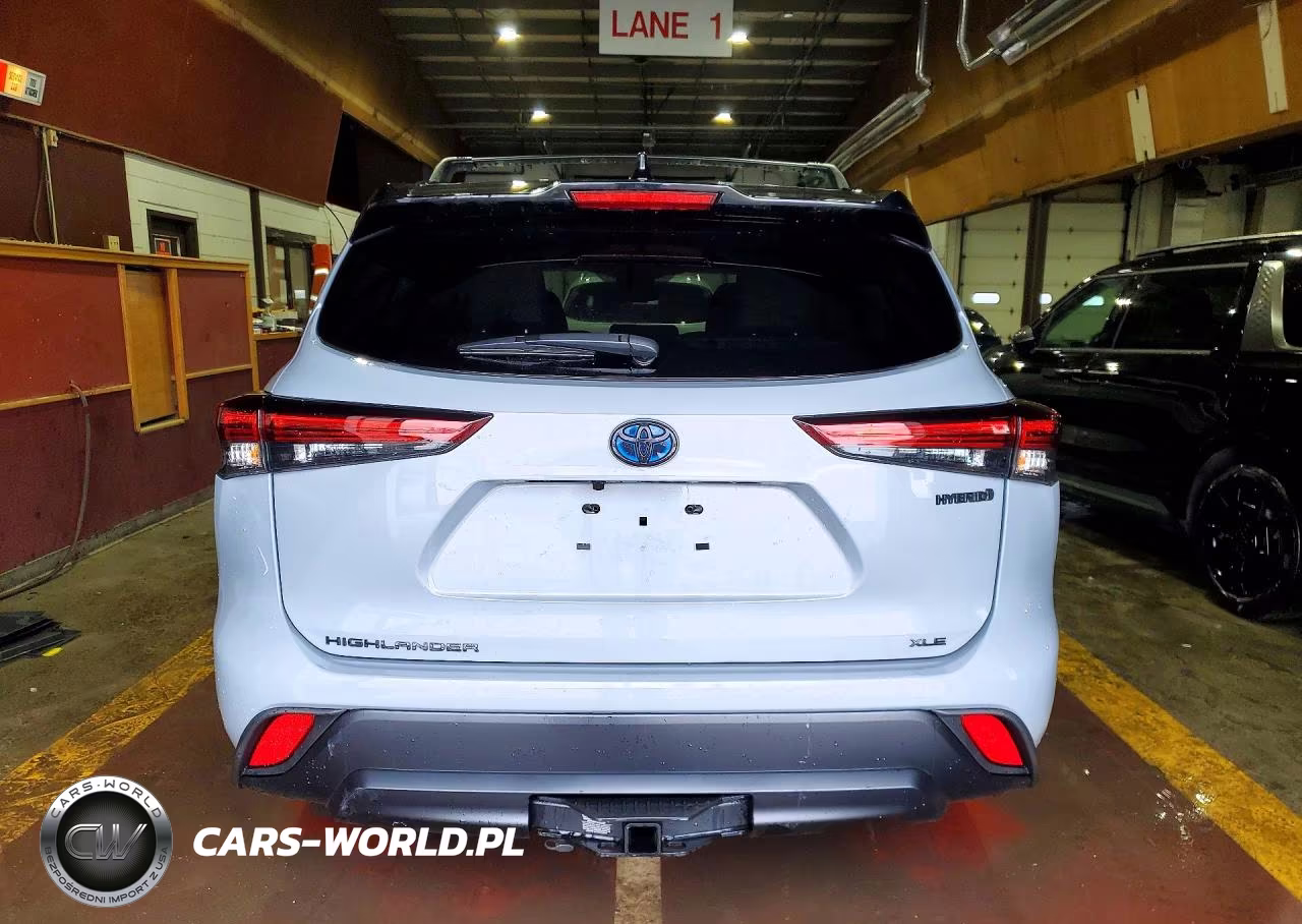 2024 Toyota Highlander Hybrid Xle Nightshade VIN:5TDKBRCH6RS645402 - 6