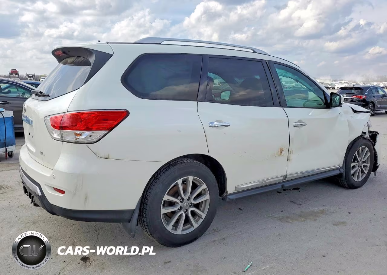 2015 Nissan Pathfinder Sl VIN:5N1AR2MN1FC701466 - 3