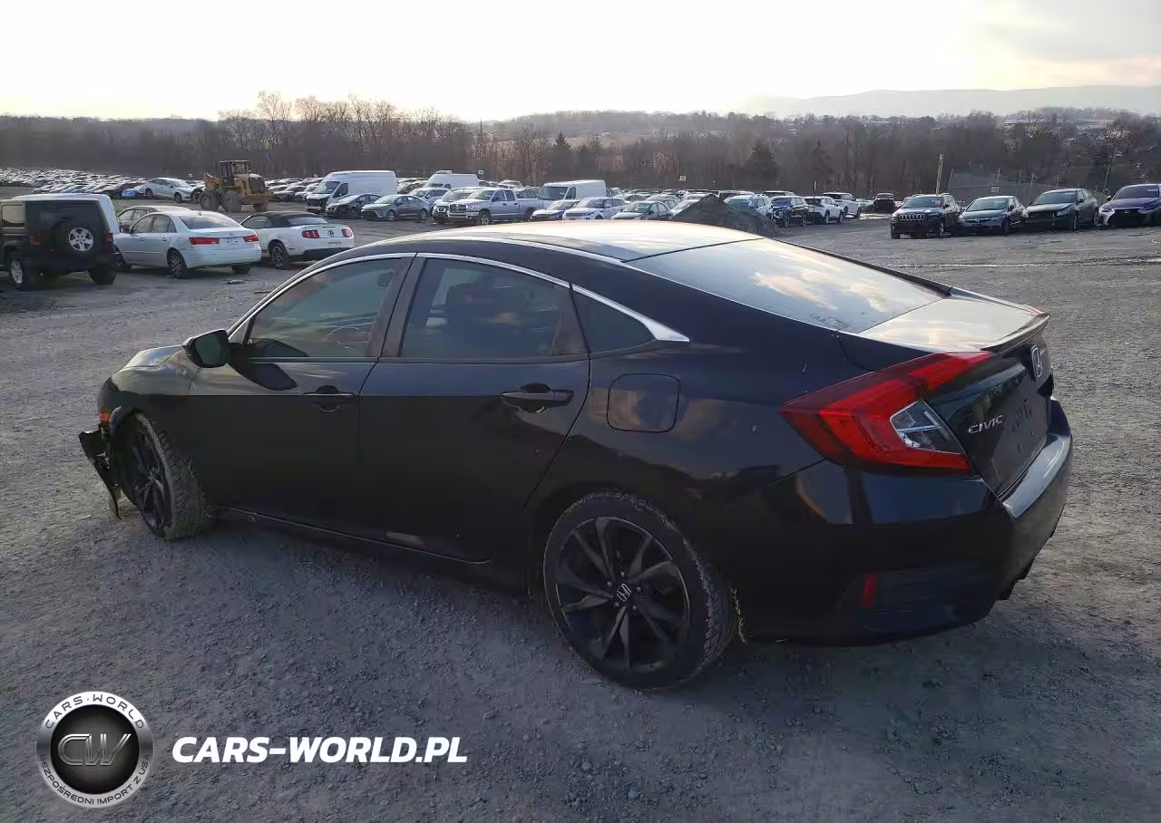 2019 Honda Civic Sport VIN:2HGFC2F87KH504460 - 2