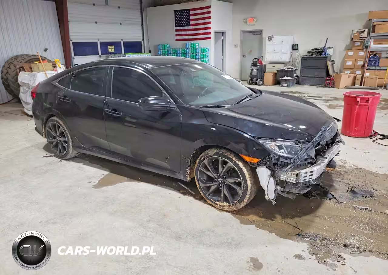 2019 Honda Civic Sport VIN:2HGFC2F87KH504460 - 4