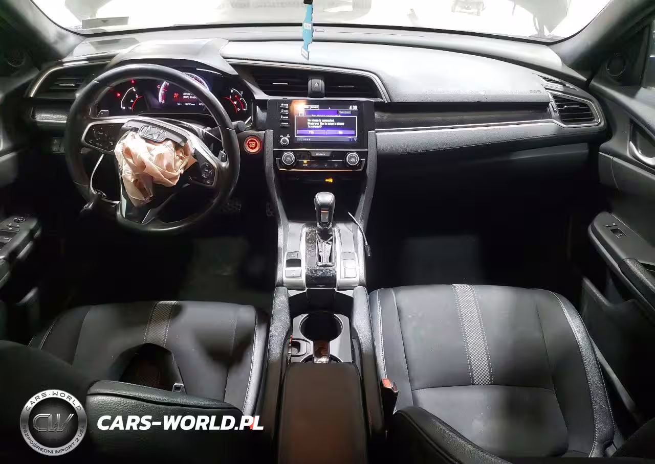 2019 Honda Civic Sport VIN:2HGFC2F87KH504460 - 8