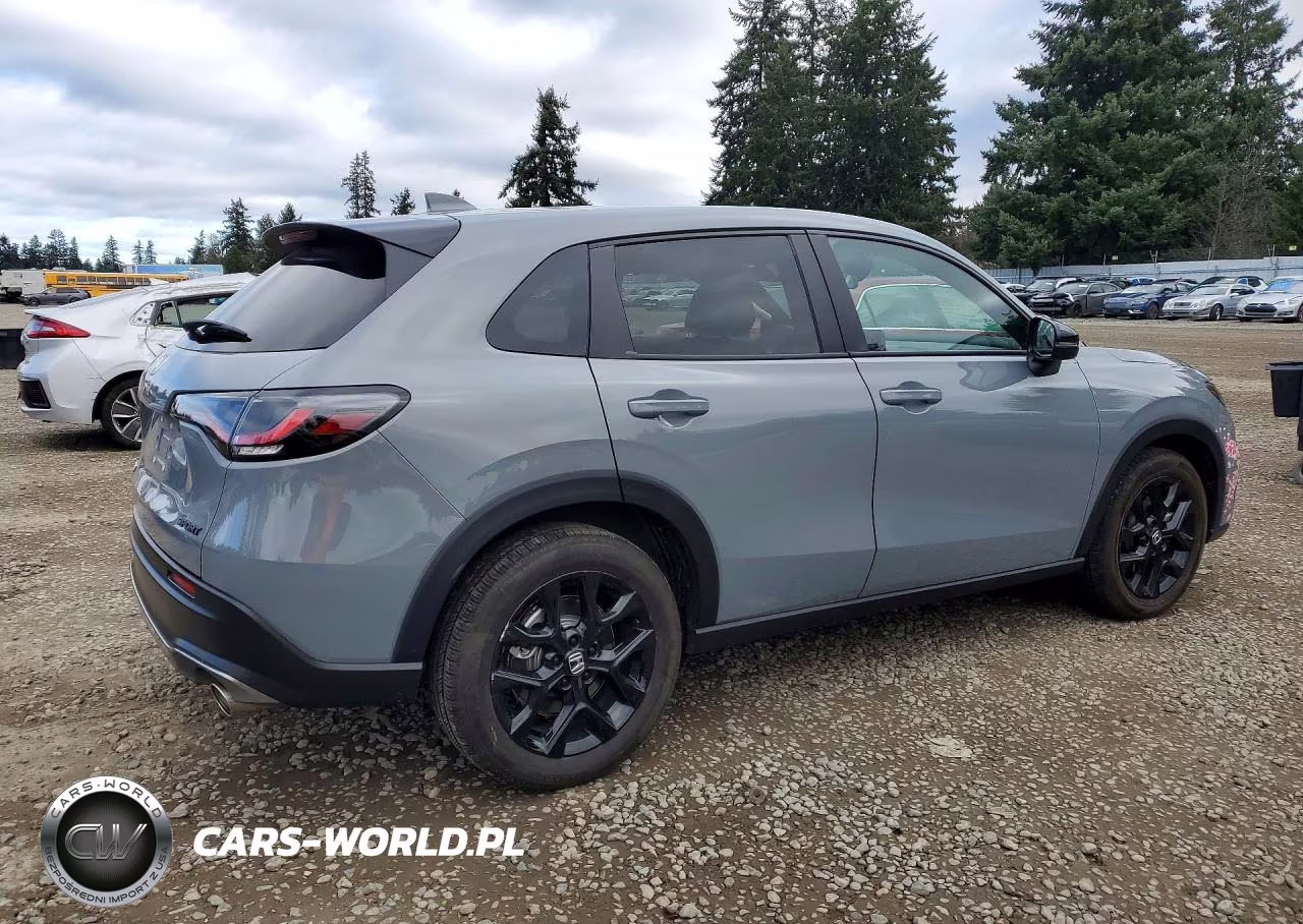 2025 Honda Hr-V Sport VIN:3CZRZ2H55SM742736 - 3