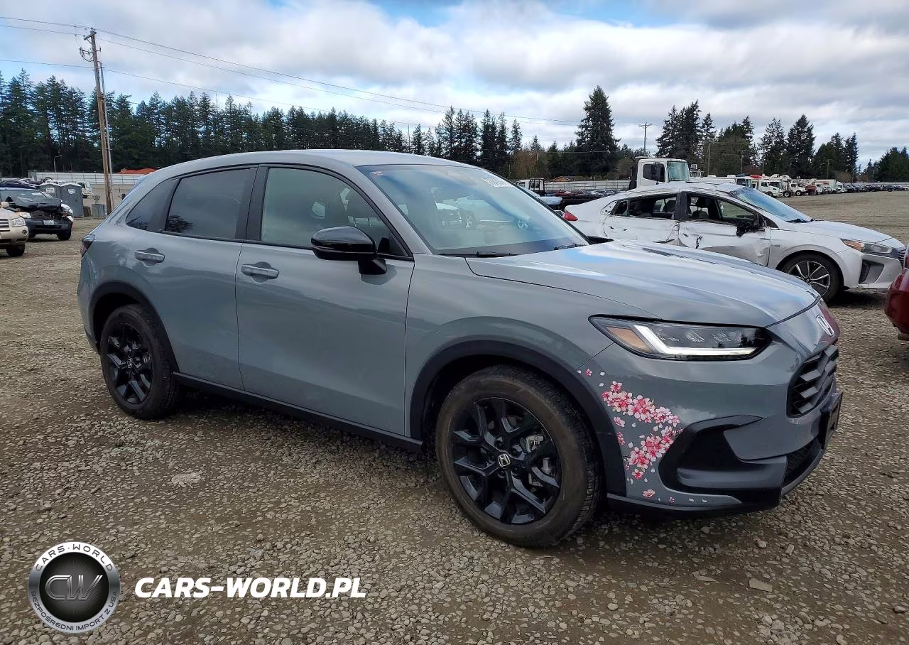 2025 Honda Hr-V Sport VIN:3CZRZ2H55SM742736 - 4