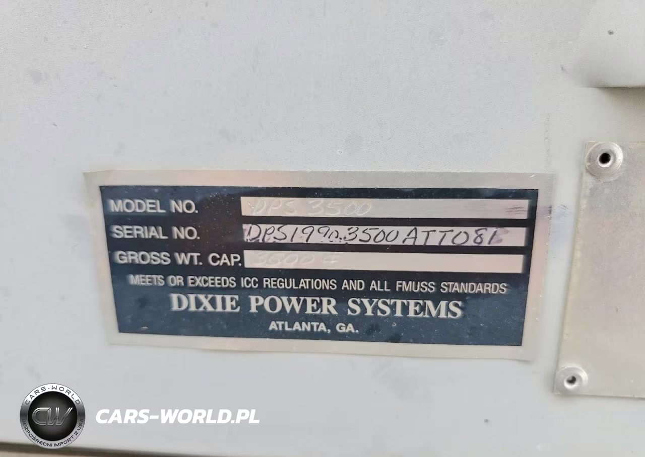 1994 Dixie Dps 3500 Generator VIN:DPS19903500ATT081 - 10