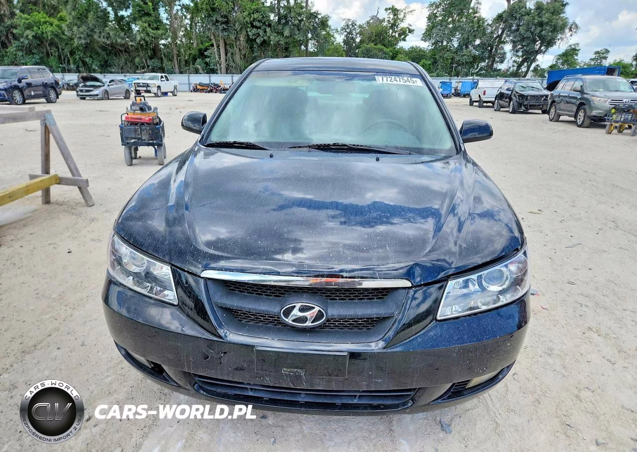 2006 Hyundai Sonata Gls V6 VIN:5NPEU46F76H053089 - 5