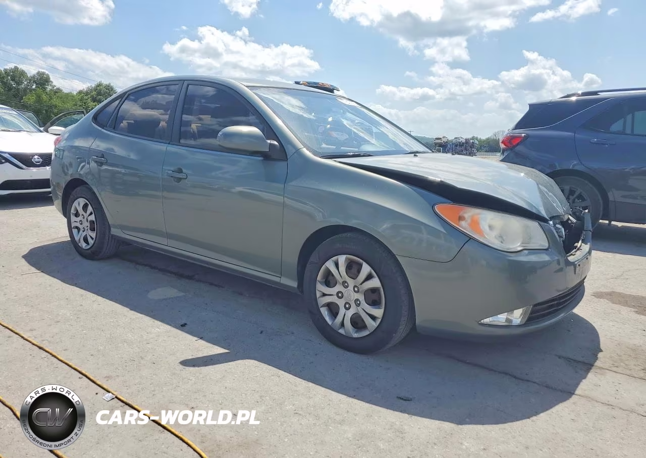 2010 Hyundai Elantra Gls VIN:KMHDU4AD1AU143589 - 4
