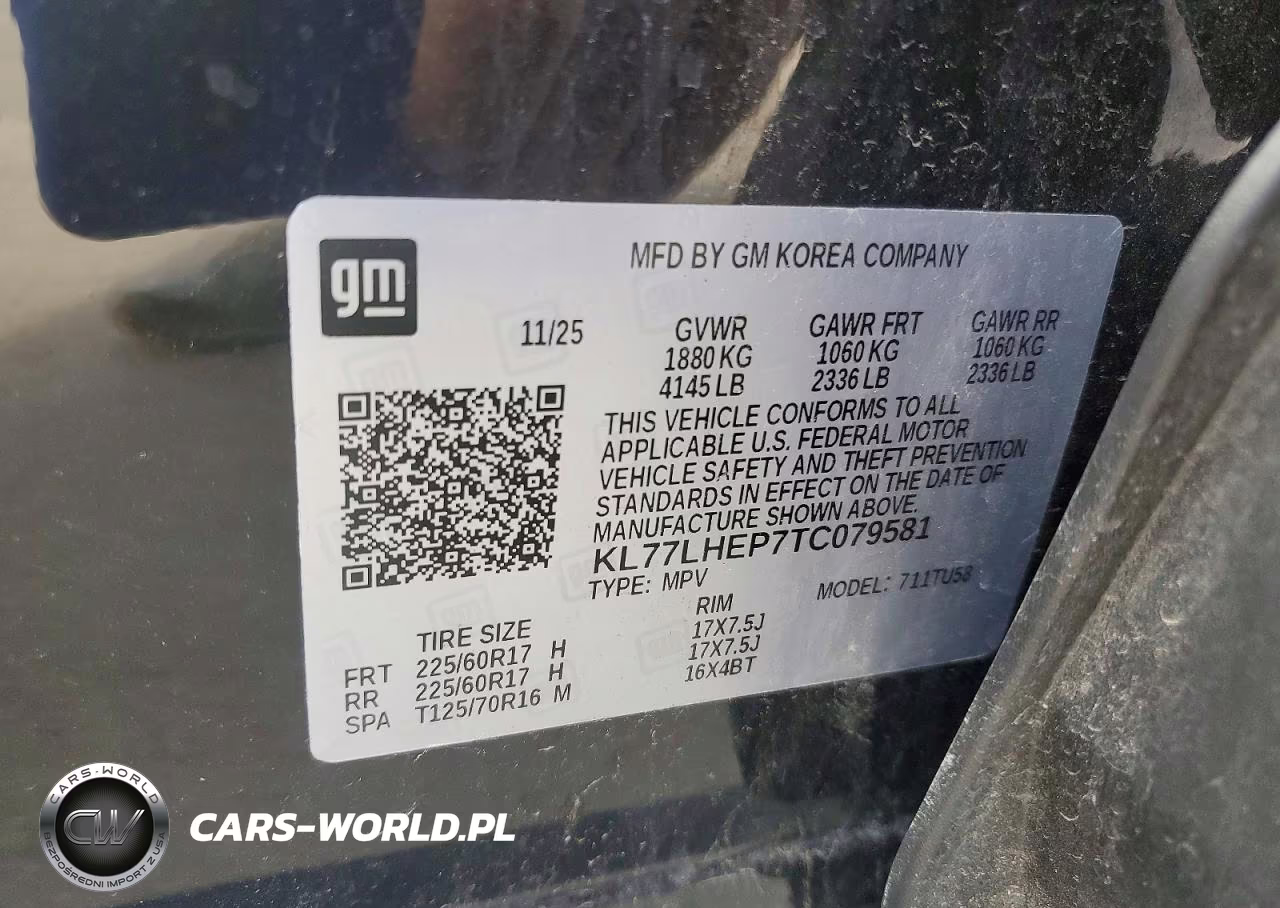 2026 Chevrolet Trax 1Lt VIN:KL77LHEP7TC079581 - 13