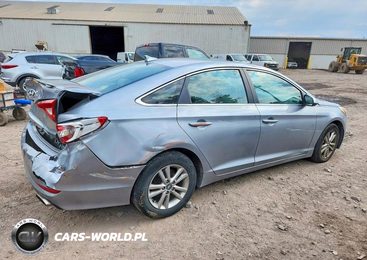 2016 Hyundai Sonata Se VIN:5NPE24AF7GH418661 - 3