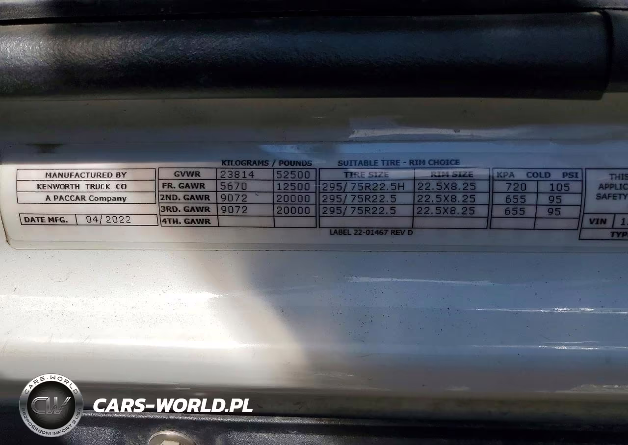 2023 Kenworth T680 Semi Truck VIN:1XKYD49X0PJ255156 - 13
