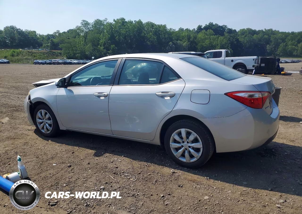 2014 Toyota Corolla Le VIN:2T1BURHE2EC006168 - 2