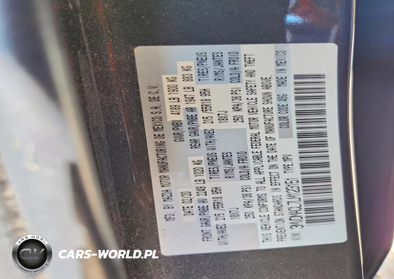 2020 Mazda Cx-30 Select VIN:3MVDMACL7LM123151 - 14