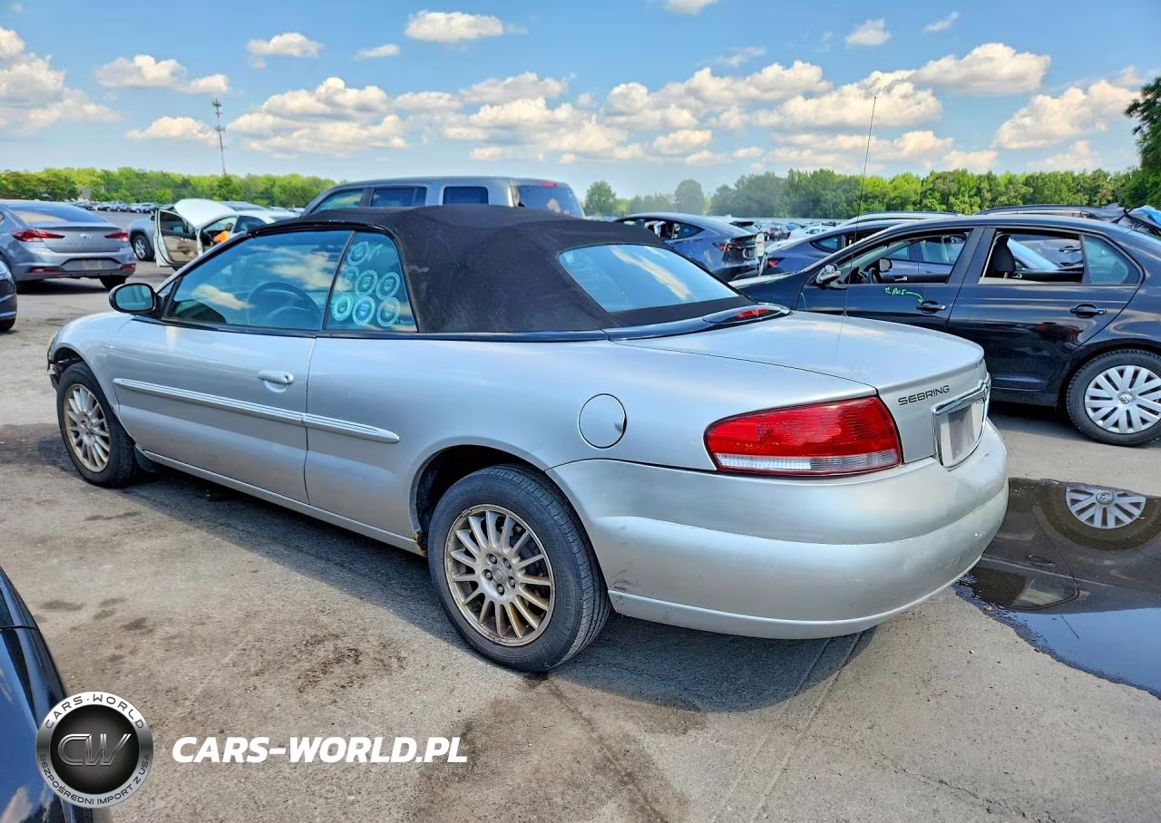 2005 Chrysler Sebring Touring VIN:1C3EL55RX5N633749 - 2