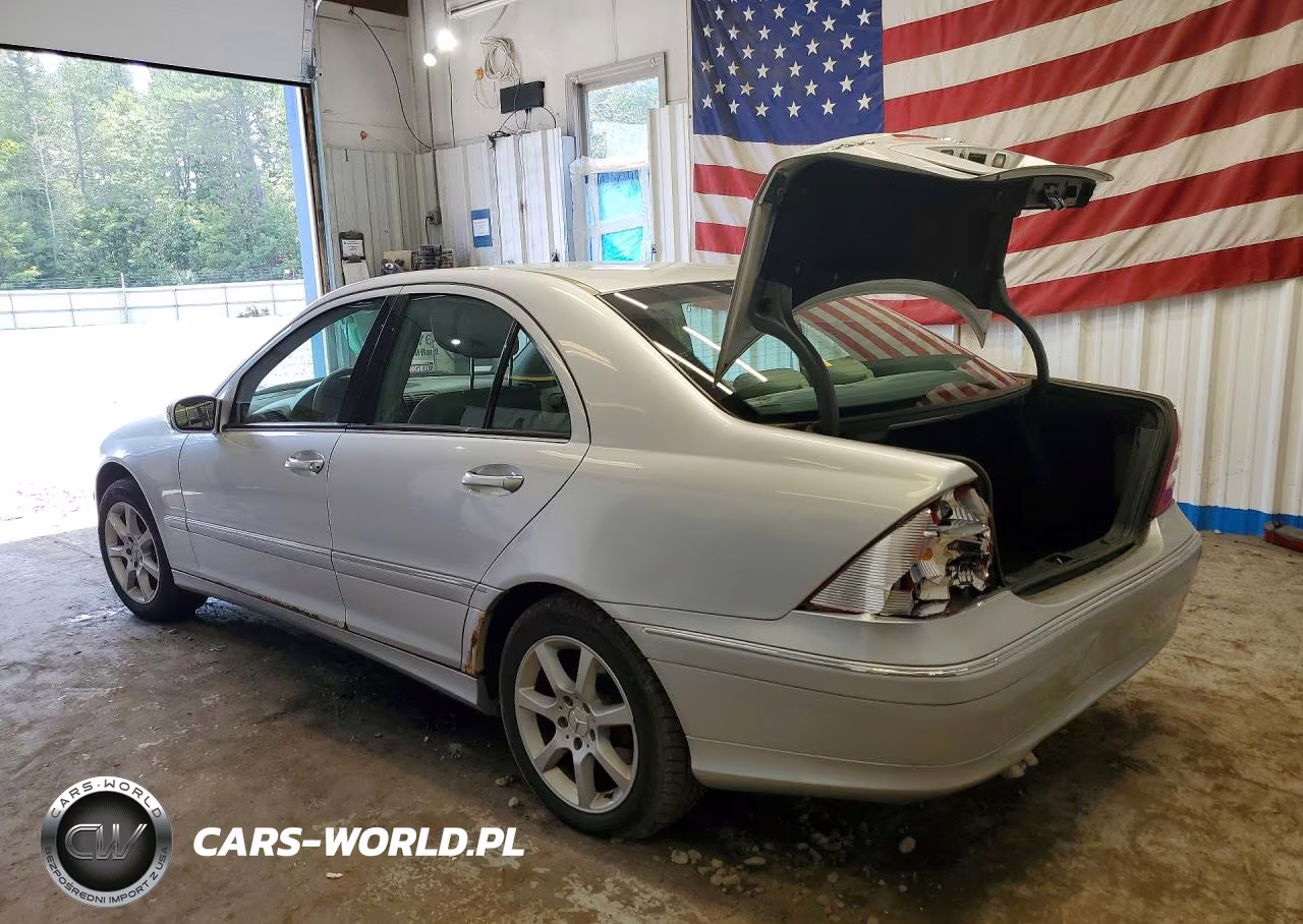 2007 Mercedes-Benz C 280 4Matic VIN:WDBRF92H67F850640 - 2